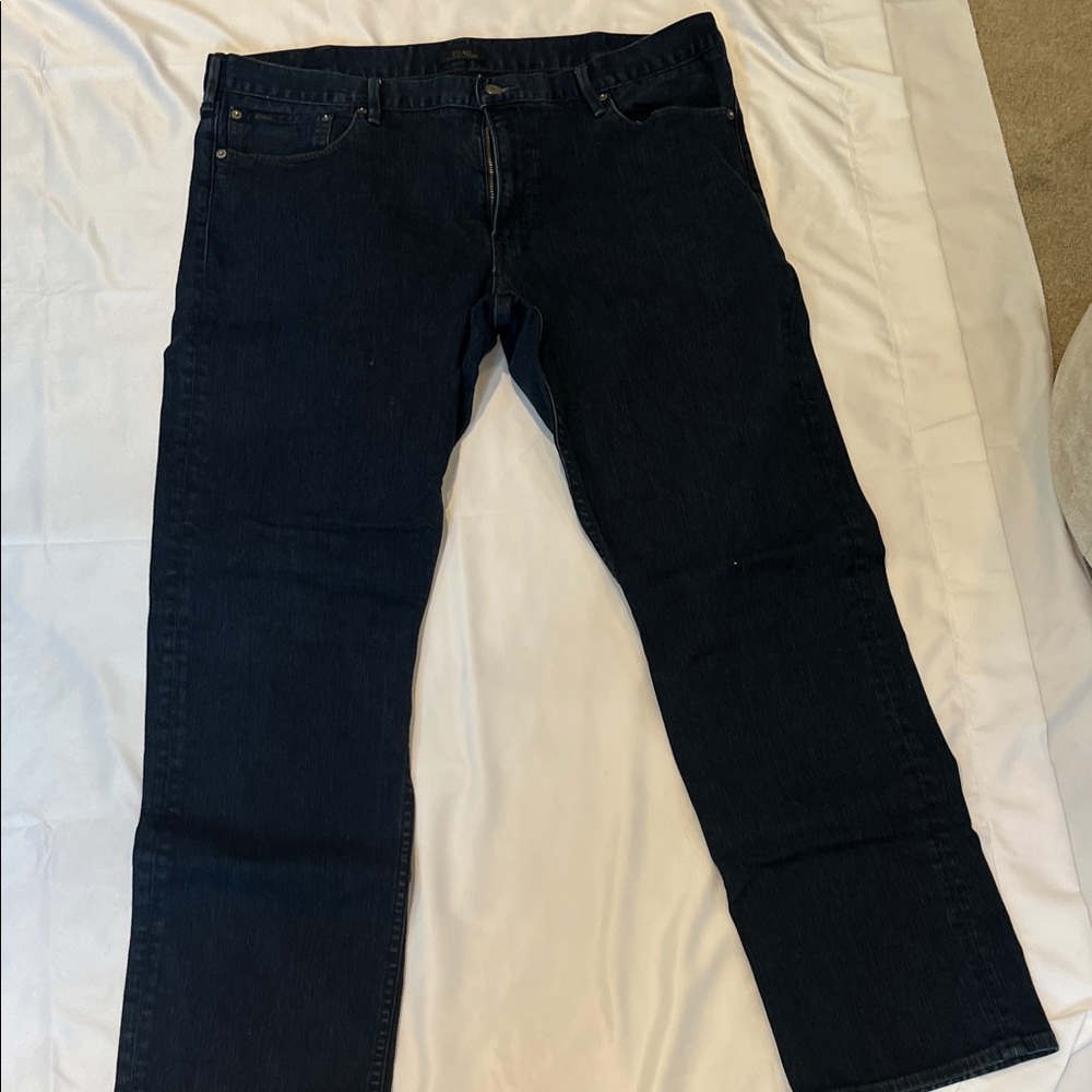 Polo by Ralph Lauren Men's Dark Blue Straight Jeans